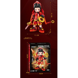 toy generation 8880 Xếp hình lắp ráp ghép mô hình Những anh hùng trẻ tuổi: Nezha Tây Du