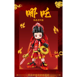 toy generation 8880 Xếp hình lắp ráp ghép mô hình Những anh hùng trẻ tuổi: Nezha Tây Du