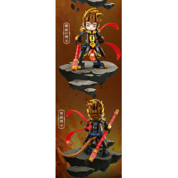 toy generation 8881 Xếp hình lắp ráp ghép mô hình Những anh hùng trẻ tuổi: Ngộ Không Tây Du