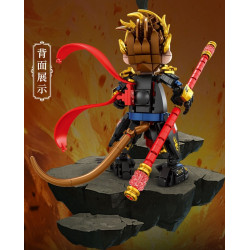 toy generation 8881 Xếp hình lắp ráp ghép mô hình Những anh hùng trẻ tuổi: Ngộ Không Tây Du