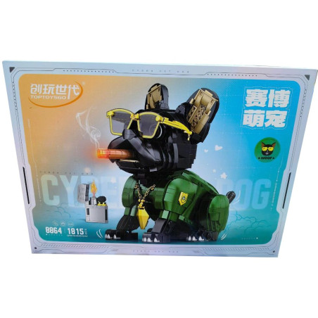 toy generation 8864 Woof Xếp hình lắp ráp ghép mô hình chú chó dễ thương trên mạng