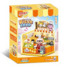toy generation 36078 Vigor Shop Xếp hình lắp ráp ghép mô hình Quán ăn sáng Yuanqi