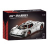Lingrui Model Jimu Liangpin 10549 Xếp hình lắp ráp ghép mô hình Siêu xe Pagani Utopia 1:8