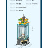 JIESTAR JJ9215 Semi Submersible Drilling Platform Xếp hình lắp ráp ghép mô hình Nền tảng khai thác ngoài khơi Đồ trang trí lắp ráp phối cảnh toàn cảnh
