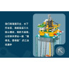 JIESTAR JJ9215 Semi Submersible Drilling Platform Xếp hình lắp ráp ghép mô hình Nền tảng khai thác ngoài khơi Đồ trang trí lắp ráp phối cảnh toàn cảnh