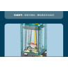 JIESTAR JJ9215 Semi Submersible Drilling Platform Xếp hình lắp ráp ghép mô hình Nền tảng khai thác ngoài khơi Đồ trang trí lắp ráp phối cảnh toàn cảnh