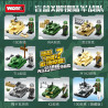 WOMA C1005 Xếp hình lắp ráp ghép mô hình Land Warfare Vanguard: Iron Tank 8 tổ hợp