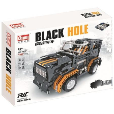 QIHUI 8001 non  Ô TÔ HỐ ĐEN bộ đồ chơi xếp lắp ráp ghép mô hình  BLACK HOLE Kỹ Thuật Công Nghệ Cao Mô Hình Phương Tiện 497 khối
