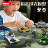 WOMA C1005 Xếp hình lắp ráp ghép mô hình Land Warfare Vanguard: Iron Tank 8 tổ hợp