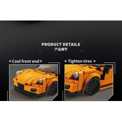 Le Yi 31066 Xếp hình lắp ráp ghép mô hình Porsche