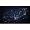 Le Yi 31066 Xếp hình lắp ráp ghép mô hình Porsche