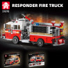Le Yi 31070 Responder Fire Truck Xếp hình lắp ráp ghép mô hình xe cứu hỏa