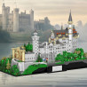 No license 88188 Swan Castle Xếp hình lắp ráp ghép mô hình Lâu đài Neuschwanstein