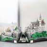 No license 88188 Swan Castle Xếp hình lắp ráp ghép mô hình Lâu đài Neuschwanstein
