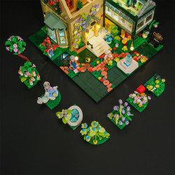 Lumibricks FunWhole 10013 Garden Cottage Xếp hình lắp ráp ghép mô hình Ngôi nhà cổ điển: Nhà vườn