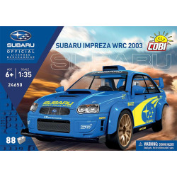 COBI 24650 Subaru Impreza WRC03 Xếp hình lắp ráp ghép mô hình Subaru Impreza WRC03 1:35