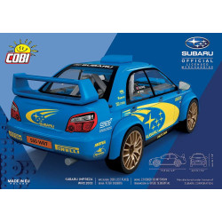 COBI 24650 Subaru Impreza WRC03 Xếp hình lắp ráp ghép mô hình Subaru Impreza WRC03 1:35