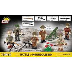 COBI 2063 Battle of Monte Cassino Xếp hình lắp ráp ghép mô hình Thế chiến thứ hai: Trận Monte Cassino