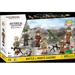 COBI 2063 Battle of Monte Cassino Xếp hình lắp ráp ghép mô hình Thế chiến thứ hai: Trận Monte Cassino