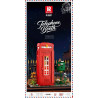 Reobrix 66609 Telephone Booth Xếp hình lắp ráp ghép mô hình buồng điện thoại
