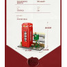 Reobrix 66609 Telephone Booth Xếp hình lắp ráp ghép mô hình buồng điện thoại