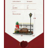 Reobrix 66610 Long Bench Xếp hình lắp ráp ghép mô hình hộp thư người anh