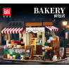 GAOMISI T2133 Bakery Xếp hình lắp ráp ghép mô hình tiệm bánh