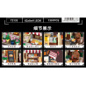 GAOMISI T2133 Bakery Xếp hình lắp ráp ghép mô hình tiệm bánh