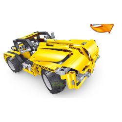 QIHUI 8003 non  XE ĐỊA HÌNH MÀU VÀNG bộ đồ chơi xếp lắp ráp ghép mô hình  MIGHTY TORRENT Kỹ Thuật Công Nghệ Cao Mô Hình Phương Tiện 423 khối