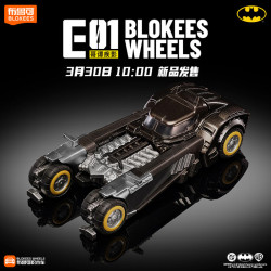 BLOKEES 75680 Xếp hình lắp ráp ghép mô hình Xe Batman bóng tối Gotham E01