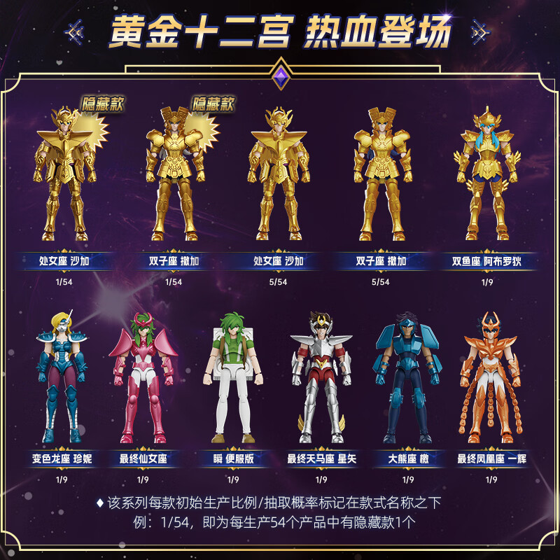 BLOKEES 75034 Xếp hình lắp ráp ghép mô hình Saint Seiya Star Edition: Tập 4: Cung hoàng đạo vàng