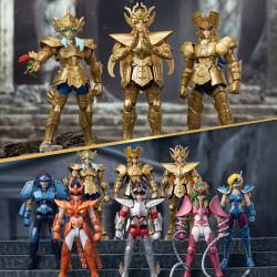 BLOKEES 75034 Xếp hình lắp ráp ghép mô hình Saint Seiya Star Edition: Tập 4: Cung hoàng đạo vàng
