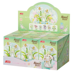 JAKI HK106 Xếp hình lắp ráp ghép mô hình Ruolai Nanci Nanxi Hộp mù Fanshuang