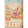 Shanghai Disney Resort 160Q226S004 Enchanted Storybook Castle Xếp hình lắp ráp ghép mô hình Kỷ niệm 10 năm thành lập Khu nghỉ dưỡng Disney Thượng Hải trong truyện cổ tích mê hoặc