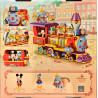 Shanghai Disney Resort 160Q224S008 Casey Jr. Circus Train Xếp hình lắp ráp ghép mô hình Khu nghỉ dưỡng Disney Thượng Hải: Tàu xiếc Casey Jr.