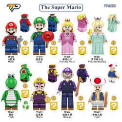 TP TP1059 TP TP478 TP TP479 TP TP480 TP TP481 TP TP482 TP TP483 TP TP484 TP TP485 Super Mario Xếp hình lắp ráp ghép mô hình Nhân vật Super Mario 8 loại
