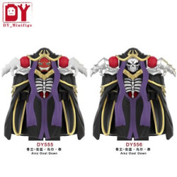 DY_Minifigs DY555 DY_Minifigs DY556 Xếp hình lắp ráp ghép mô hình OVERLORD: Bone King 2 loại nhân vật nhỏ
