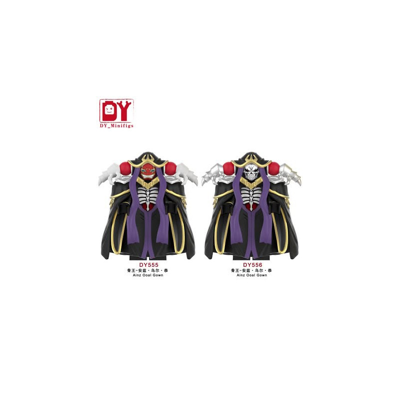 DY_Minifigs DY555 DY_Minifigs DY556 Xếp hình lắp ráp ghép mô hình OVERLORD: Bone King 2 loại nhân vật nhỏ