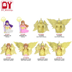 DY_Minifigs DY557 DY_Minifigs DY558 DY_Minifigs DY559A DY_Minifigs DY559B DY_Minifigs DY560 DY_Minifigs DY560S DY_Minifigs DY561 DY_Minifigs DY561S Xếp hình lắp ráp ghép mô hình Saint Seiya: Athena 8 loại nhân vật nhỏ
