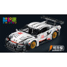 wisdom MG20 Xếp hình lắp ráp ghép mô hình Porsche 911 GT3