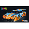 wisdom MG21 Xếp hình lắp ráp ghép mô hình Porsche 911 GT3