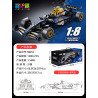 wisdom MG52 Xếp hình lắp ráp ghép mô hình Bò Đỏ F1 1:8