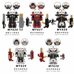 unknown MY626 unknown MY627 unknown MY628 unknown MY629 unknown MY630 Warhammer 40,000 Xếp hình lắp ráp ghép mô hình Warhammer 40.000 5 nhân vật nhỏ