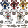 unknown MY631A unknown MY632A unknown MY633A unknown MY634A unknown MY635A Warhammer 40,000 Xếp hình lắp ráp ghép mô hình Warhammer 40.000 5 nhân vật nhỏ