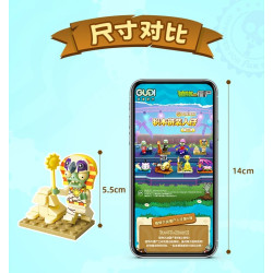 GUDI 60037 Xếp hình lắp ráp ghép mô hình Plants vs. Zombies: Minifigures Blind Box Phiên bản thứ 8