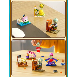 GUDI 60037 Xếp hình lắp ráp ghép mô hình Plants vs. Zombies: Minifigures Blind Box Phiên bản thứ 8