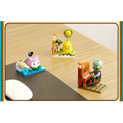 GUDI 60037 Xếp hình lắp ráp ghép mô hình Plants vs. Zombies: Minifigures Blind Box Phiên bản thứ 8