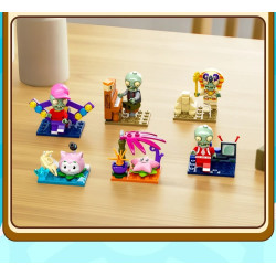 GUDI 60037 Xếp hình lắp ráp ghép mô hình Plants vs. Zombies: Minifigures Blind Box Phiên bản thứ 8