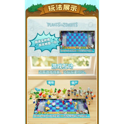 GUDI 60037 Xếp hình lắp ráp ghép mô hình Plants vs. Zombies: Minifigures Blind Box Phiên bản thứ 8