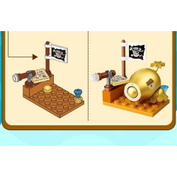 GUDI 60037 Xếp hình lắp ráp ghép mô hình Plants vs. Zombies: Minifigures Blind Box Phiên bản thứ 8